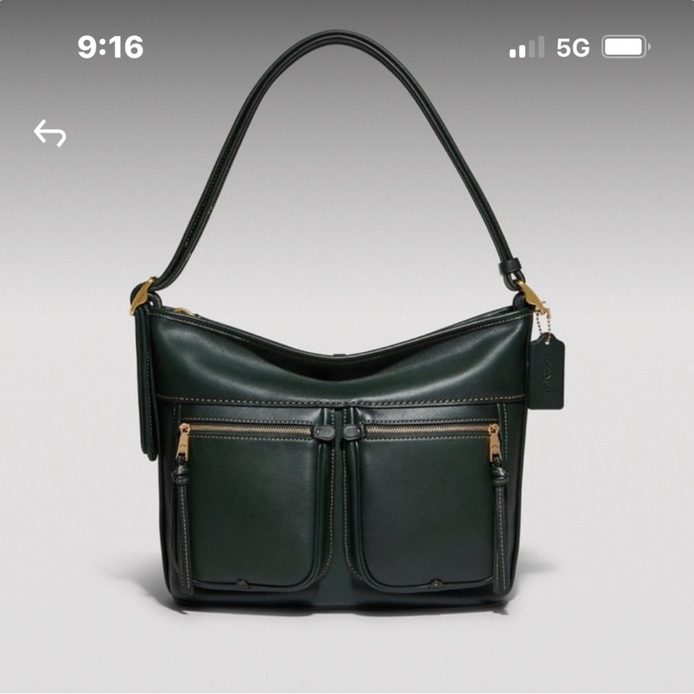 Coach Andie Crossbody - Dark Green
